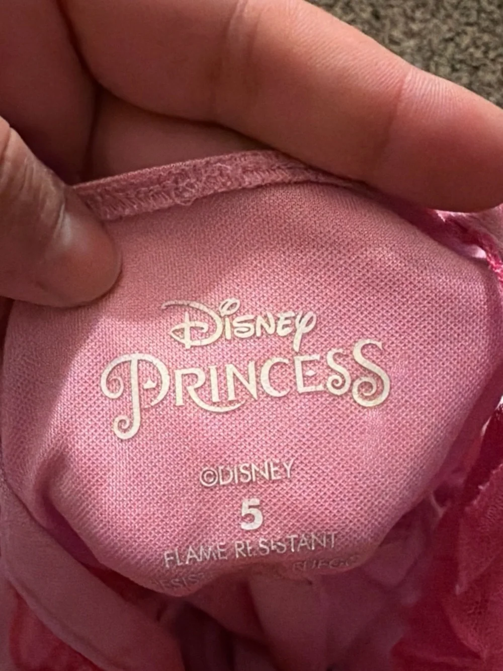 Disney Pink Princess Floral Nightgown